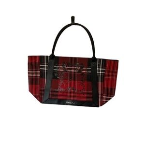 VICTORIA’s SECRET Plaid Tote—Pristine Condition